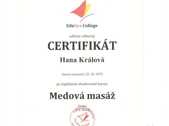 Masáže Hana Králová